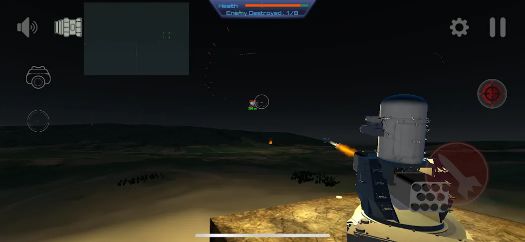 C-RAM Simulator: Air defense  [МОД Бесконечные монеты] Screenshot 2