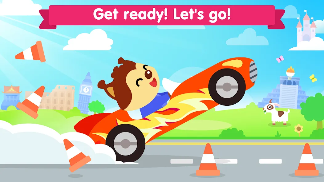 Car games for kids & toddler  [МОД Бесконечные монеты] Screenshot 4