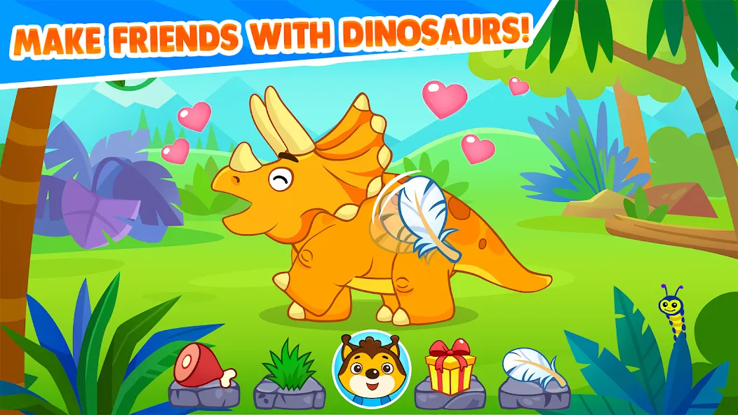 Dinosaur games for toddlers  [МОД Много денег] Screenshot 4