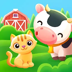 Скачать взлом Animal sounds games for babies  [МОД Mega Pack] - стабильная версия apk на Андроид