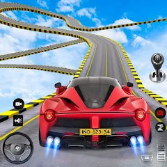 Взломанная GT Car Stunt 3D: Ramp Car Game  [МОД Unlocked] - стабильная версия apk на Андроид