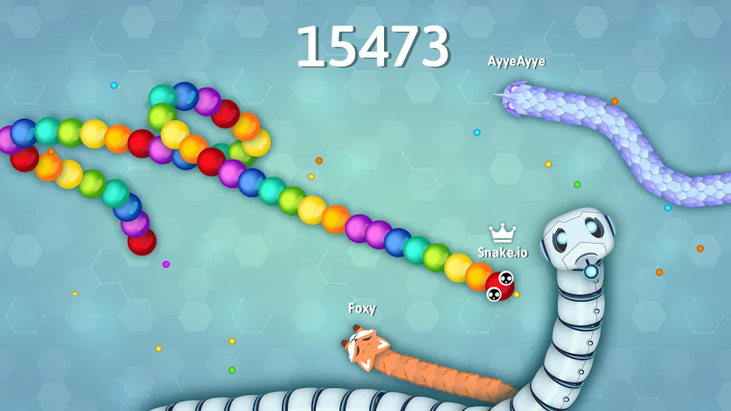 Snake.io - Fun Snake .io Games  [МОД Все открыто] Screenshot 2