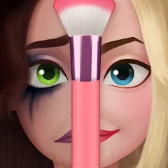 Взломанная Fantasy Stylist: Match 3 (Фантазийный стилист)  [МОД Меню] - стабильная версия apk на Андроид