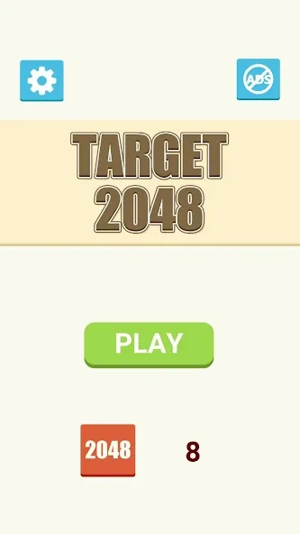 Target 2048 (Таргет 2048)  [МОД Menu] Screenshot 1