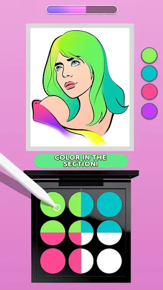 Makeup Kit - Color Mixing  [МОД Меню] Screenshot 4