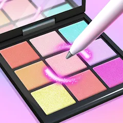 Скачать взломанную Makeup Kit - Color Mixing  [МОД Меню] - последняя версия apk на Андроид