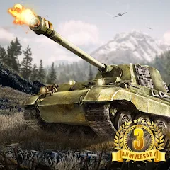 Скачать взлом Tank Warfare: PvP Battle Game (Танковое сражение)  [МОД Меню] - стабильная версия apk на Андроид