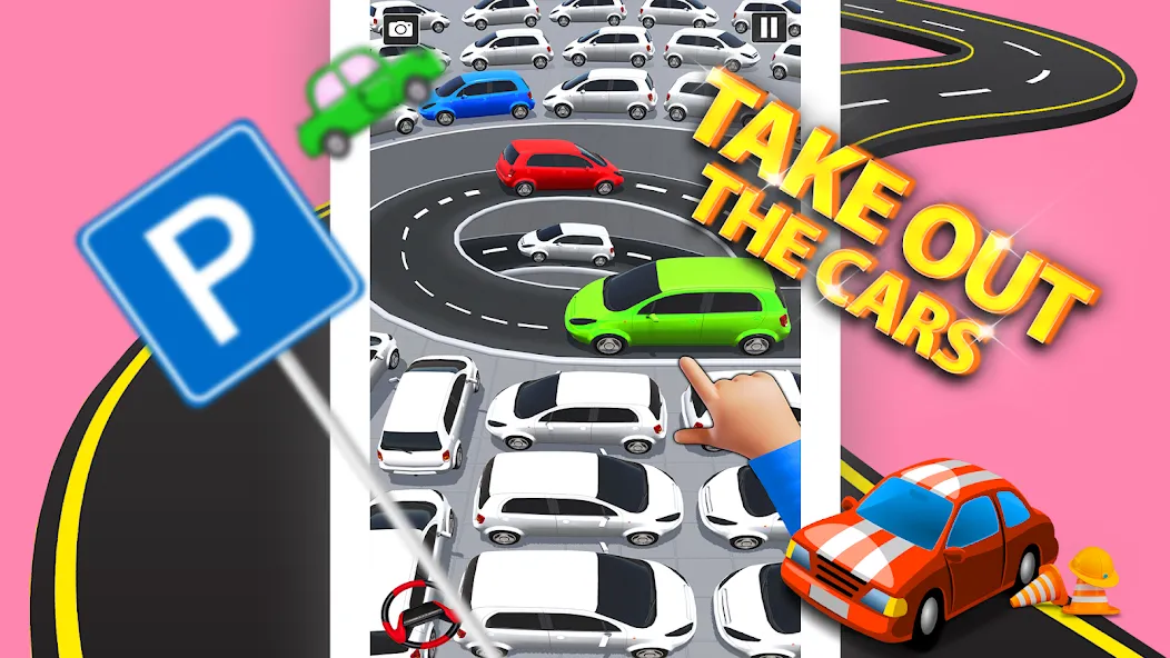 Park Master: Car Parking Jam (Парк Мастер)  [МОД Unlocked] Screenshot 3