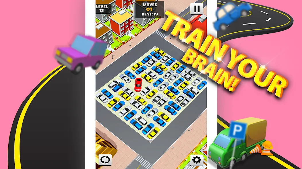 Park Master: Car Parking Jam (Парк Мастер)  [МОД Unlocked] Screenshot 4