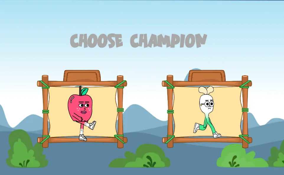 apple and onion running game (эппл энд онион раннинг гейм)  [МОД Меню] Screenshot 1