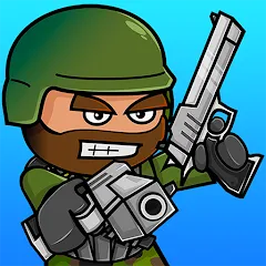 Скачать взломанную Mini Militia - War.io (Мини Милития)  [МОД Все открыто] - последняя версия apk на Андроид