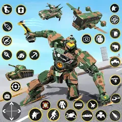 Скачать взлом Army Bus Robot Car Game 3d  [МОД Меню] - последняя версия apk на Андроид