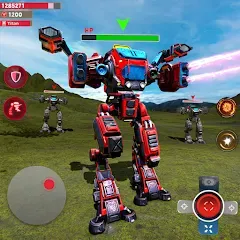 Скачать взлом Mech Robot Wars - Multi Robot  [МОД Mega Pack] - полная версия apk на Андроид