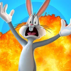 Скачать взломанную Looney Tunes™ World of Mayhem (Луни Тюнз)  [МОД Unlimited Money] - полная версия apk на Андроид