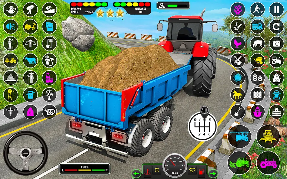 Tractor Farming: Tractor Games (Тракторное хозяйство)  [МОД Бесконечные монеты] Screenshot 4