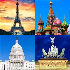 Взлом Capitals of the World - Quiz  [МОД Menu] - полная версия apk на Андроид