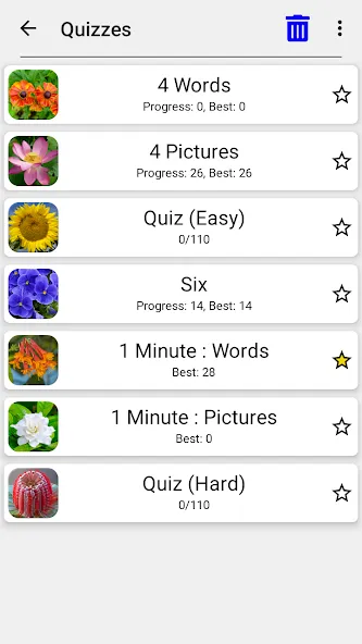 Flowers Quiz - Identify Plants  [МОД Бесконечные монеты] Screenshot 5