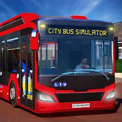 Скачать взлом City Bus Simulator: Bus Games (Риал Сити Бас Симулятор Геймс)  [МОД Бесконечные деньги] - полная версия apk на Андроид