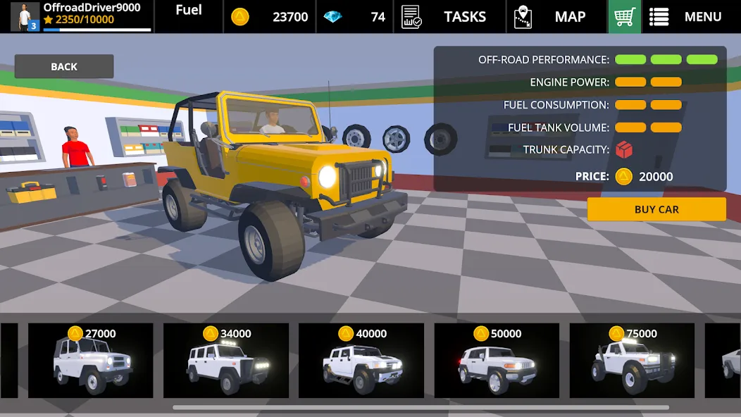 Driving Zone: Offroad Lite (Драйвинг зоне)  [МОД Бесконечные деньги] Screenshot 5