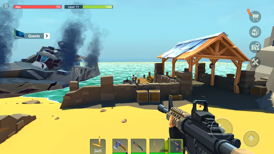 TEGRA: Zombie survival island (Тегра)  [МОД Unlimited Money] Screenshot 2