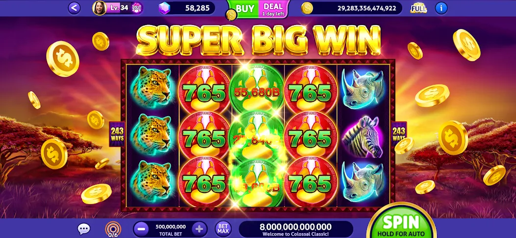 Club Vegas Slots Casino Games (Клуб Вегас)  [МОД Меню] Screenshot 2