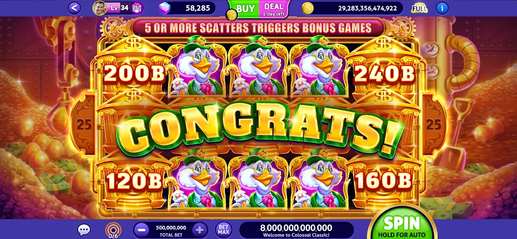 Club Vegas Slots Casino Games (Клуб Вегас)  [МОД Меню] Screenshot 3