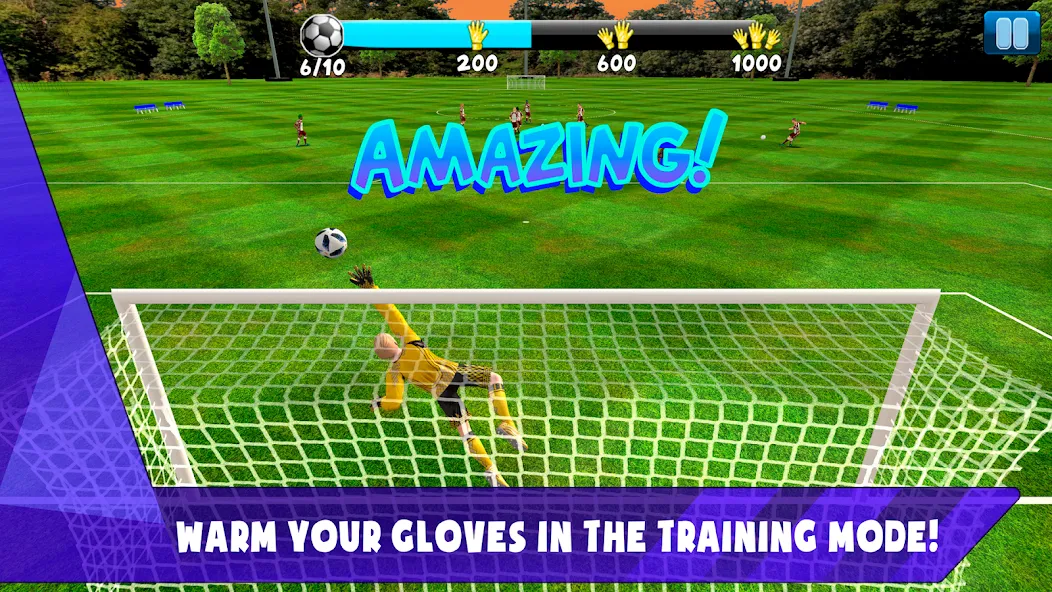 Soccer Goalkeeper 2024 (Соккер Голкипер 2022)  [МОД Бесконечные деньги] Screenshot 1