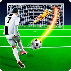 Скачать взломанную Shoot Goal - Soccer Games 2022 (Шут Гоал)  [МОД Меню] - стабильная версия apk на Андроид