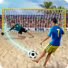 Скачать взлом Shoot Goal - Beach Soccer Game (Шут)  [МОД Menu] - последняя версия apk на Андроид