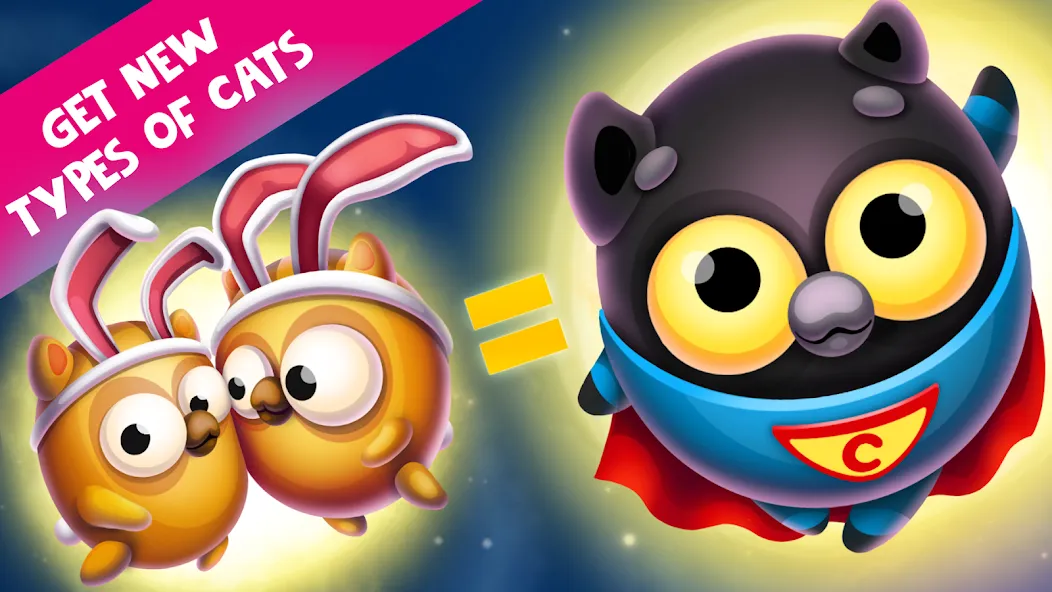 Space Cat Evolution: Kitty col  [МОД Mega Pack] Screenshot 5