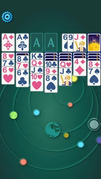 Solitaire Space™ (Солярис Спейс)  [МОД Меню] Screenshot 4