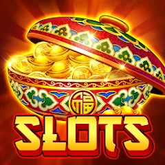 Скачать взломанную Slots of Vegas (Слоты Вегаса)  [МОД Много монет] - последняя версия apk на Андроид