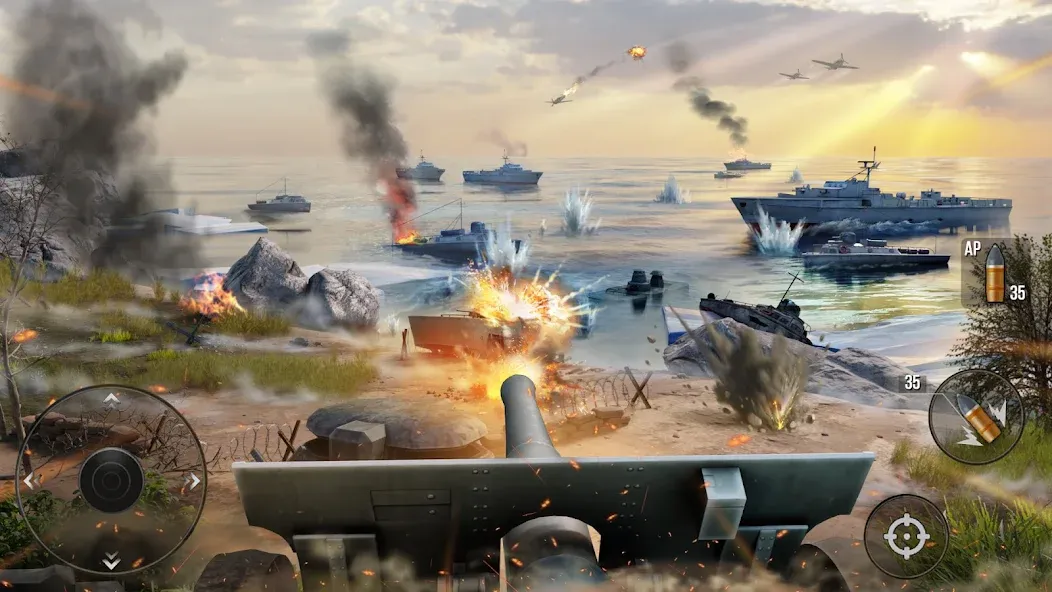 World of Artillery: Cannon War (Ворлд оф Артиллери)  [МОД Много денег] Screenshot 2