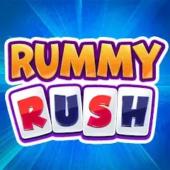 Взломанная Rummy Rush - Classic Card Game (Рамми Раш)  [МОД Unlocked] - последняя версия apk на Андроид