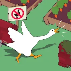 Скачать взломанную Crazy Goose Simulator  [МОД Menu] - последняя версия apk на Андроид