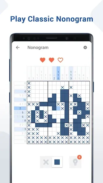 Nonogram - Fun Logic Puzzle (Нонограмма)  [МОД Menu] Screenshot 1