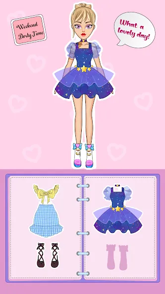 DIY Paper Princess Doll Games (Ди пейпер принцесс кьют доллс)  [МОД Много монет] Screenshot 4