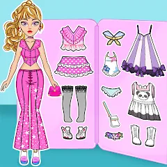 Скачать взломанную DIY Paper Princess Doll Games (Ди пейпер принцесс кьют доллс)  [МОД Много монет] - последняя версия apk на Андроид