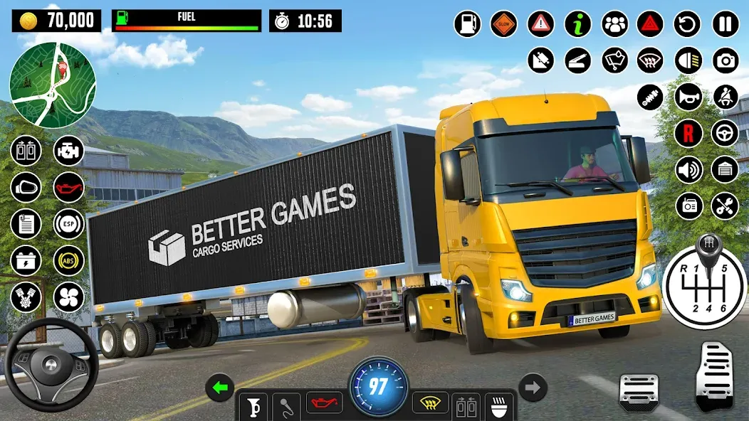 Truck Games - Driving School  [МОД Menu] Screenshot 1