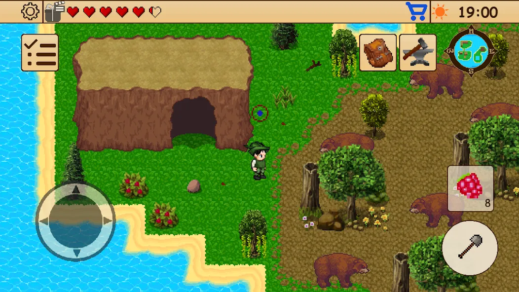 Survival RPG 1: Island Escape (Сурвивал РПГ 1)  [МОД Много денег] Screenshot 5