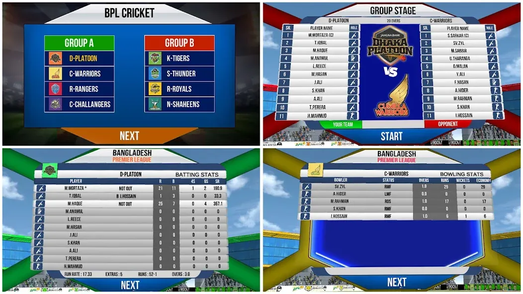 Bangladesh Cricket T20 Game (Бангладеш Крикет Лиг)  [МОД Mega Pack] Screenshot 5