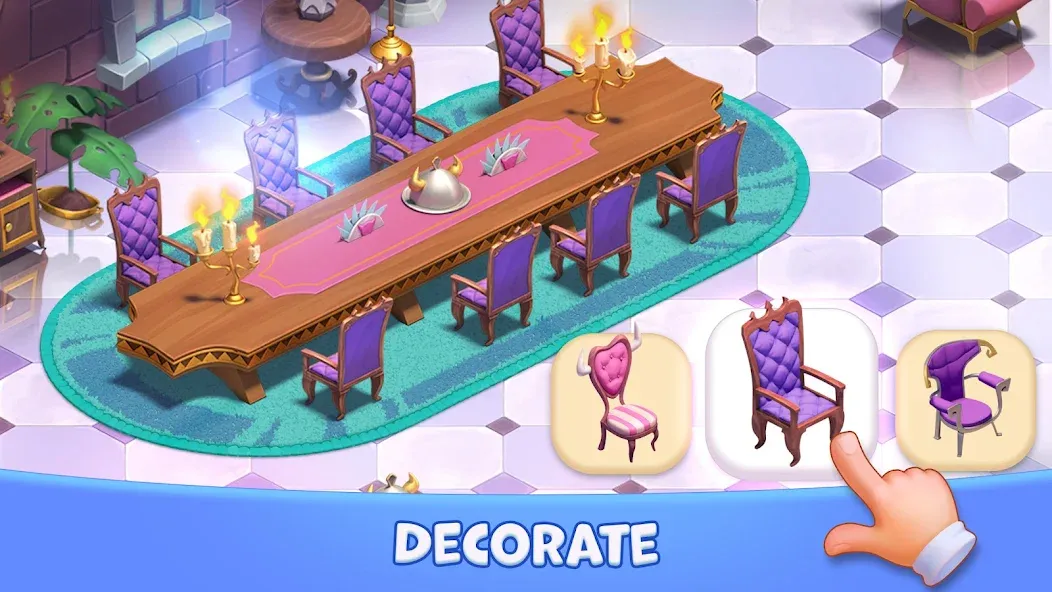 Lucy’s Ville: Fabulous Merge  [МОД Бесконечные монеты] Screenshot 4