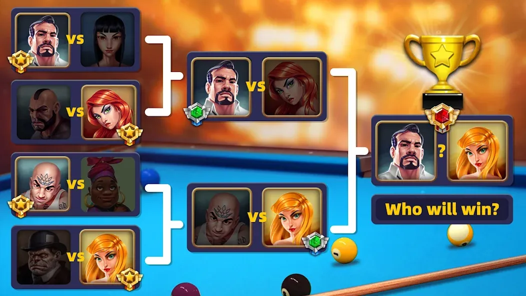 8 Pool Clash (Пул Клаш)  [МОД Меню] Screenshot 4