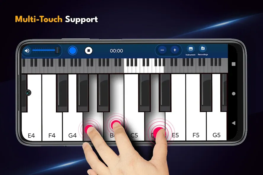 Real Piano Keyboard  [МОД Unlocked] Screenshot 2