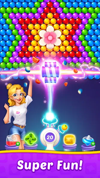 Bubble Shooter Home  [МОД Бесконечные монеты] Screenshot 4