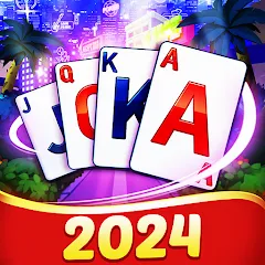 Скачать взломанную Solitaire Tripeaks Diary  [МОД Mega Pack] - полная версия apk на Андроид