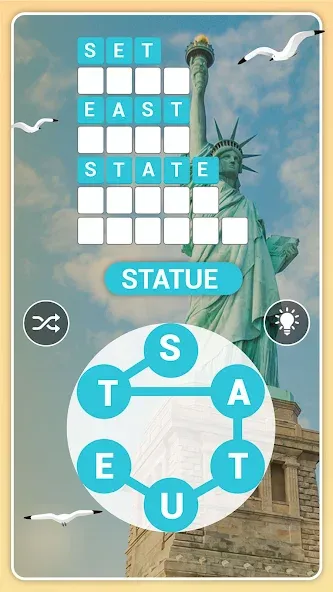 Word City Classic: Word Search (Уорд Сити Классик)  [МОД Много монет] Screenshot 3