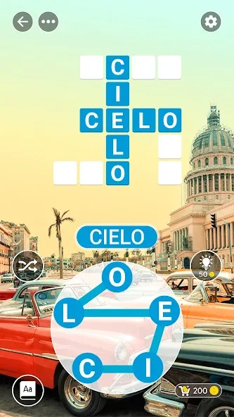 Ciudad de Palabras: Crucigrama (Сьюдад де Палабрас)  [МОД Много монет] Screenshot 2