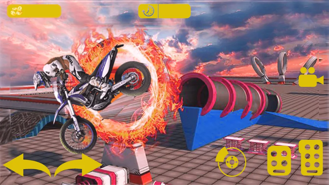 Bike stunt 3d games-Bike games  [МОД Много денег] Screenshot 4