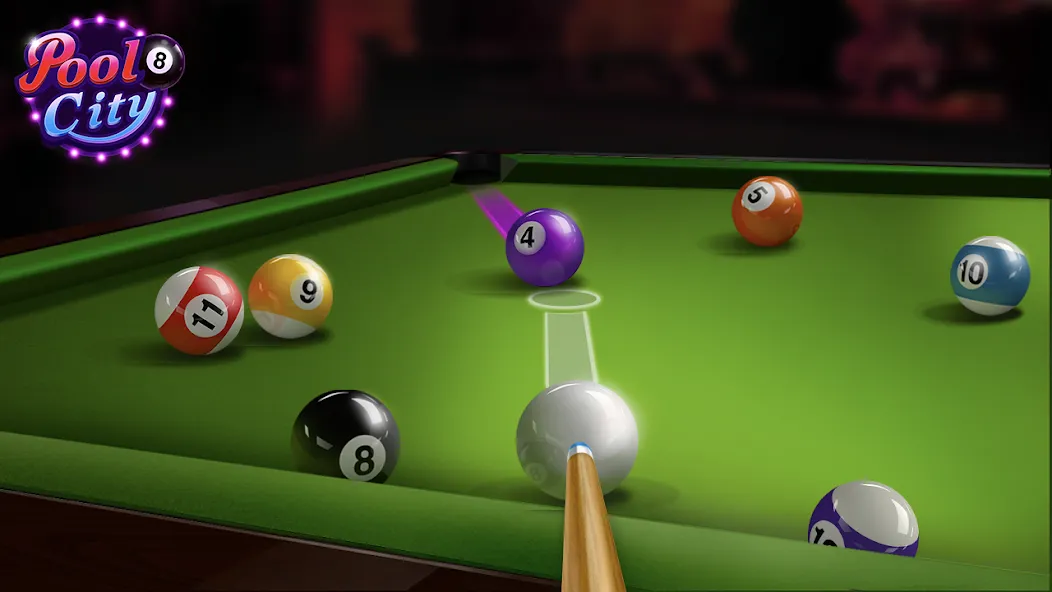 Pooking - Billiards City (Пукинг)  [МОД Много монет] Screenshot 1